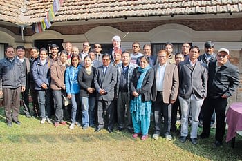 The participants in Nepal. Photo: CIMMY