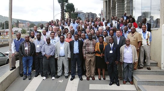 Participants in the joint DTMA and IMAS meeting held in Addis Ababa, Ethiopia. Photo: CIMMYT