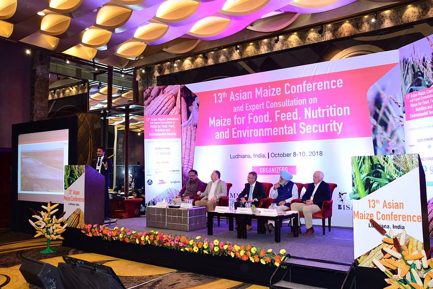 The 13th Asian Maize Conference took place from October 8 to October 10 in Ludhiana, India. (Photo: Manjit Singh/Punjab Agricultural University)